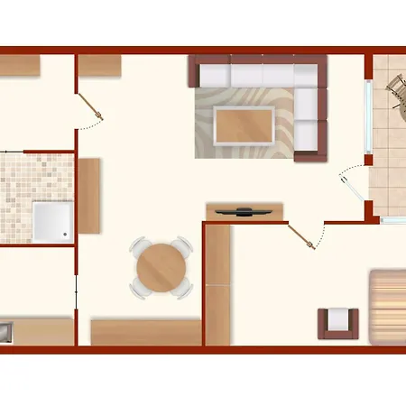 Apartment Sh 48 Ostseeoase Laboe